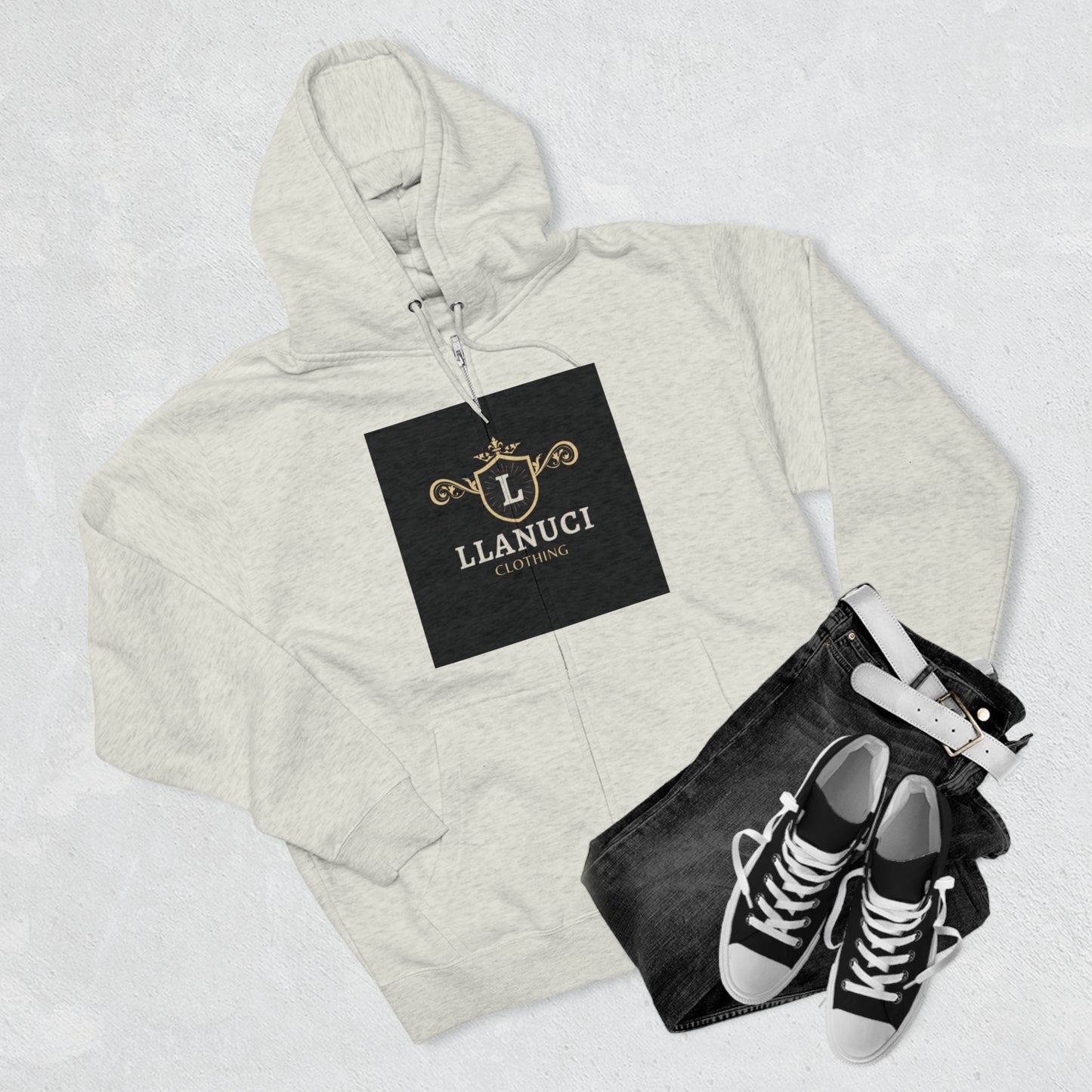Unisex Zip Hoodie City Life