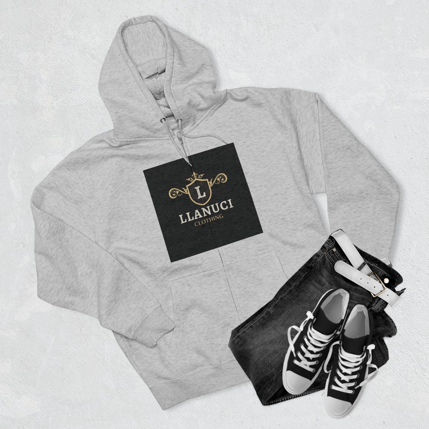 Unisex Zip Hoodie City Life