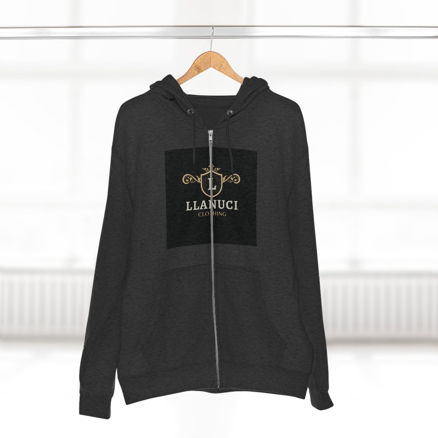 Unisex Zip Hoodie City Life