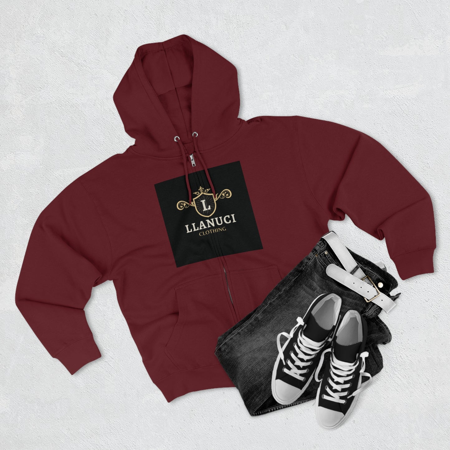 Unisex Zip Hoodie City Life